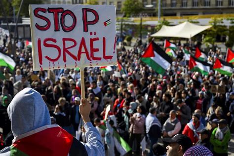 Thousands of pro-Palestinian demonstrators march in London as Israel-Hamas war roils the world